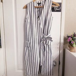 Athena Marie Long Wrap Sleeveless Dress NWT